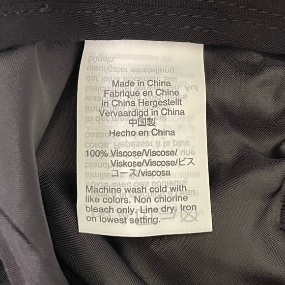 NWT Madewell Track Trousers Draped Drawstring Pull On Pant Black XS - Picture 15 of 15